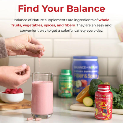 Balance of Nature Whole Fruits Supplement with Superfood Fruits Balance of Nature buy supplements Au