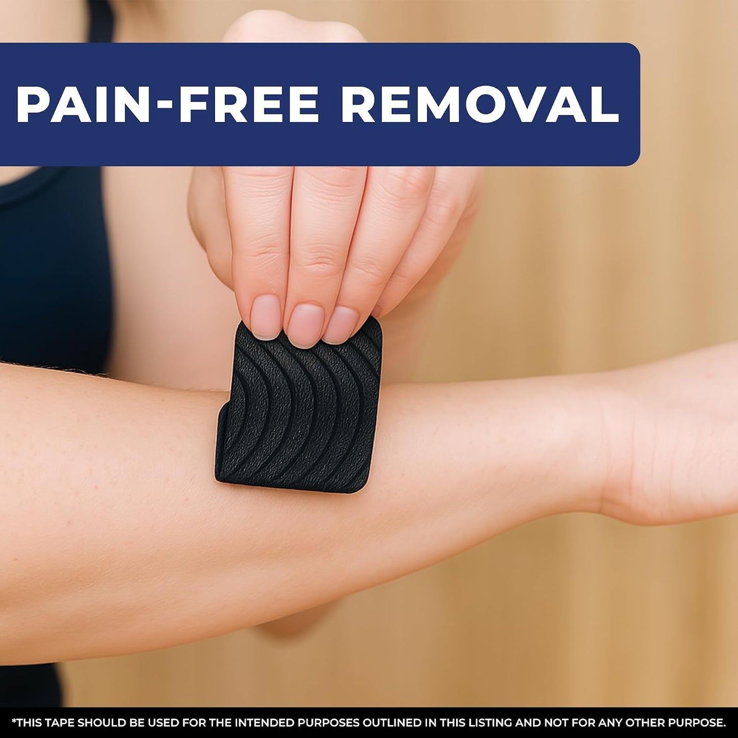 VIORY Gentle Tape (30 Pack) - Pain Free Removal, Hypoallergenic & Latex Free