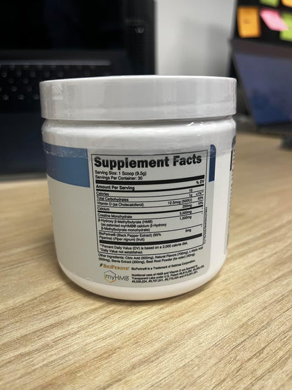 Transparent Labs BCAA Glutamine Powder (30 Servings, Strawberry Lemonade) & Creatine HMB (30 Servings, Strawberry Lemonade)