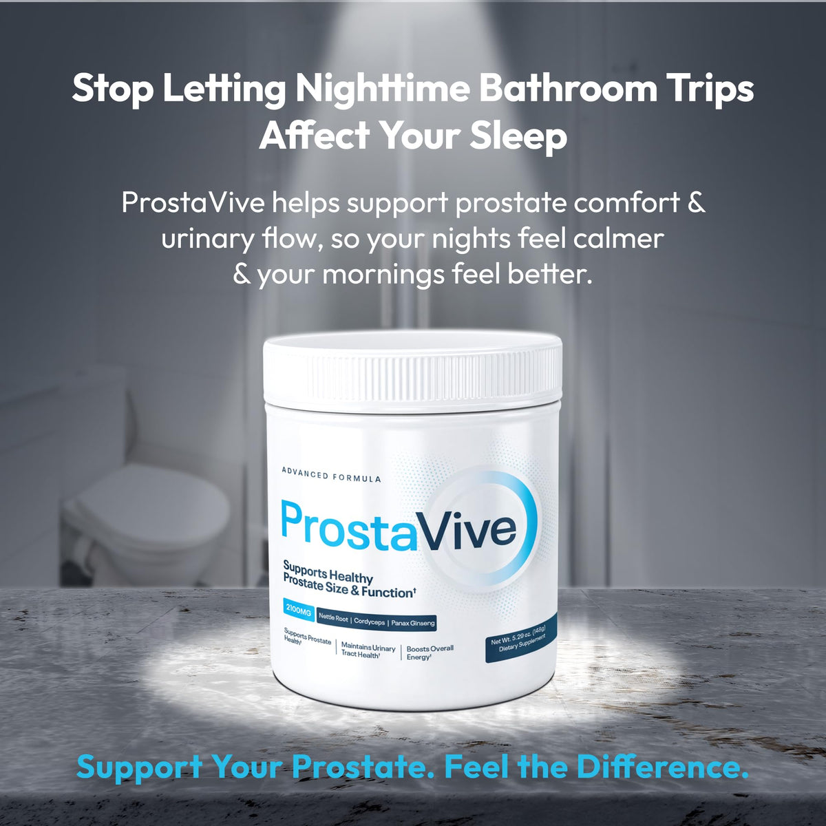 ProstaVive Advanced Prostate Support Formula - Complete Urinary & Bladder Health Supplement - Helps Promote Strong Flow & Emptying - Natural Powder - Gluten Free, Non-GMO ProstaViveBuy Supplements Australia