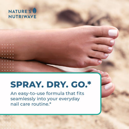 Blinzador Spray – Plant-Based Foot & Nail Formula – 1oz, 1 Month Supply | Topical foot & nail spray, plant-based | Fast-drying & odorless | No-touch daily application