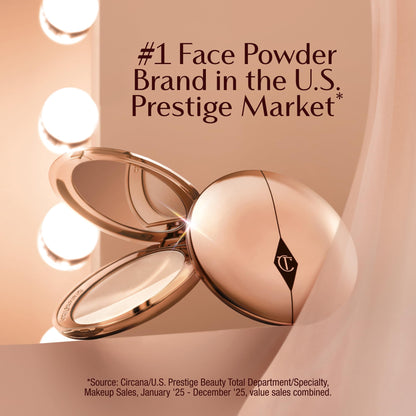 Charlotte Tilbury Airbrush Flawless Finish Setting Powder - Pore-Blurring Pressed Powder for Face Makeup to Minimize Shine with a Soft-Focus Finish - 1 Fair Charlotte TilburyBuy Supplements Australia