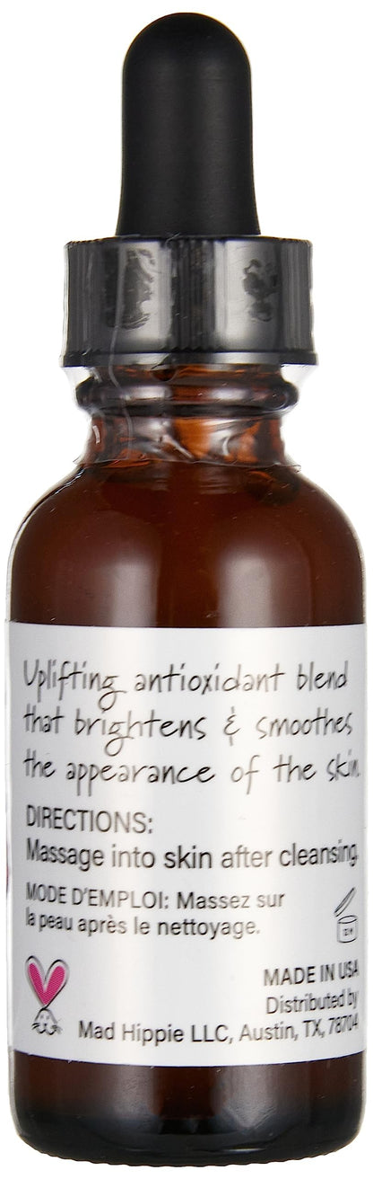Mad Hippie Vitamin C Serum for Face – C + E + Ferulic Acid, Hyaluronic Acid, Stable Low-Irritation Formula, Brightening, 1.02 Fl Oz