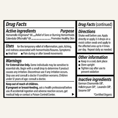 Forces of Nature Fissure Control, Organic Homeopathic Treatment with Witch Hazel for Anal Fissures, Hemorrhoid Related Irritation & Discomfort, Fast, Natural Topical Relief, 1 Fl Oz Forces of NatureBuy Supplements Australia