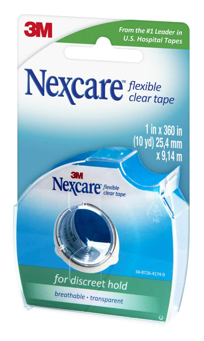 GoodSense Extra Strength 500mg Acetaminophen Caplets 50 Count & Nexcare Flexible Clear 1 Inch x 10 Yard Waterproof Transparent Tape 1 Roll GoodSenseBuy Supplements Australia