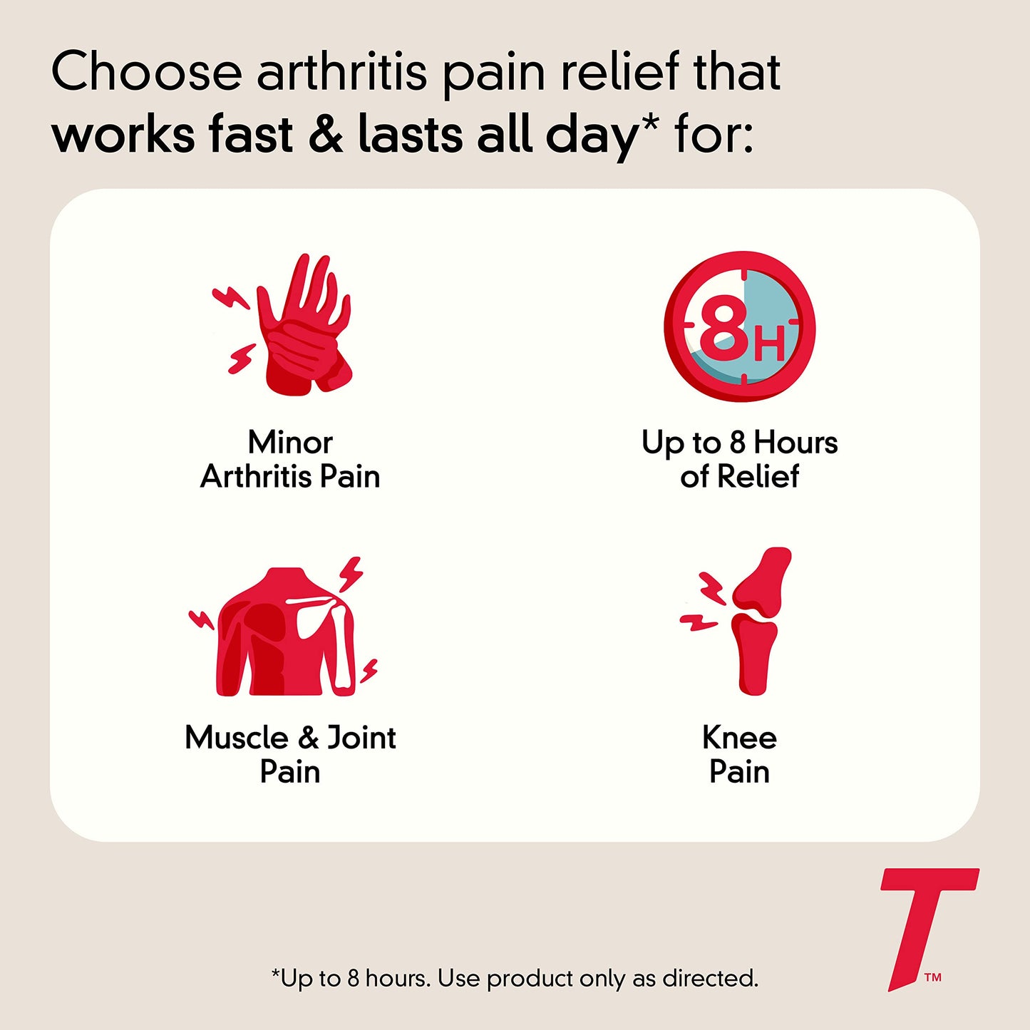 Tylenol 8HR Arthritis Pain Relief Caplets, Fast, Strong Pain Relief, 650 mg Acetaminophen for Minor Arthritis & Joint Pain, Fever Reducer, Extended Release, Won't Irritate Stomach, 100 Count Tylenol buy supplements Au