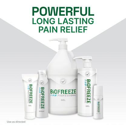 Biofreeze Professional Pain Relief Roll On, Knee & Lower Back Pain Relief, Arthritis Pain Reliever, Neck Pain Relief, Cooling Joint Pain Relief, Roll-On Menthol Gel 3 Fl Oz (Pack of 2) BiofreezeBuy Supplements Australia
