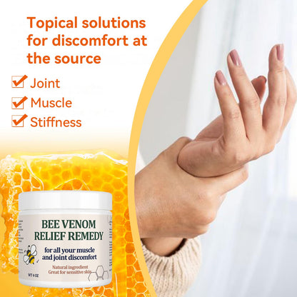 Natural Organic Bee Venom Muscle & Joint Cream, Extra Effective Muscle & Joint Care, for Neck, Hand, Feet, Knee, Muscles, Shoulder, Wrist, Elbow, Ankle, Foot Aches, Arnica, Vitamin B6 KOKOMAANEBuy Supplements Australia