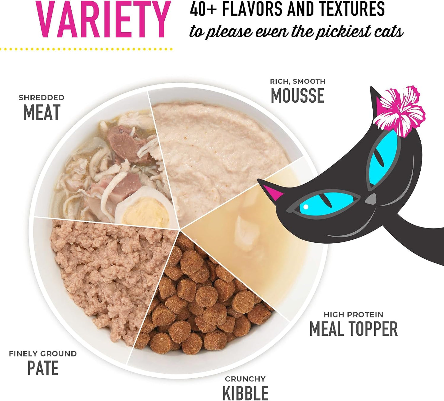 Tiki Cat Stix Mousse Treats, Single Serve Indulgent Lickable Treat or Dry Food Topper, Variety Mega Jar, 0.5 oz. Servings (50 Count)