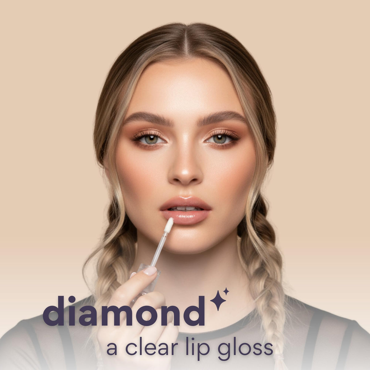 dearcloud Jelly Wave Lush Lip Oil – Clear Lip Gloss and Lip Gloss for Women - Korean skincare essential – Lip Oil for Women with Collagen - Diamond (0.13 oz) dearcloudBuy Supplements Australia