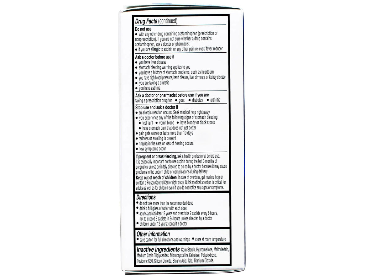 Vanquish Extra Strength Pain Reliever Caplets-100 ct. (Pack of 3) VanquishBuy Supplements Australia