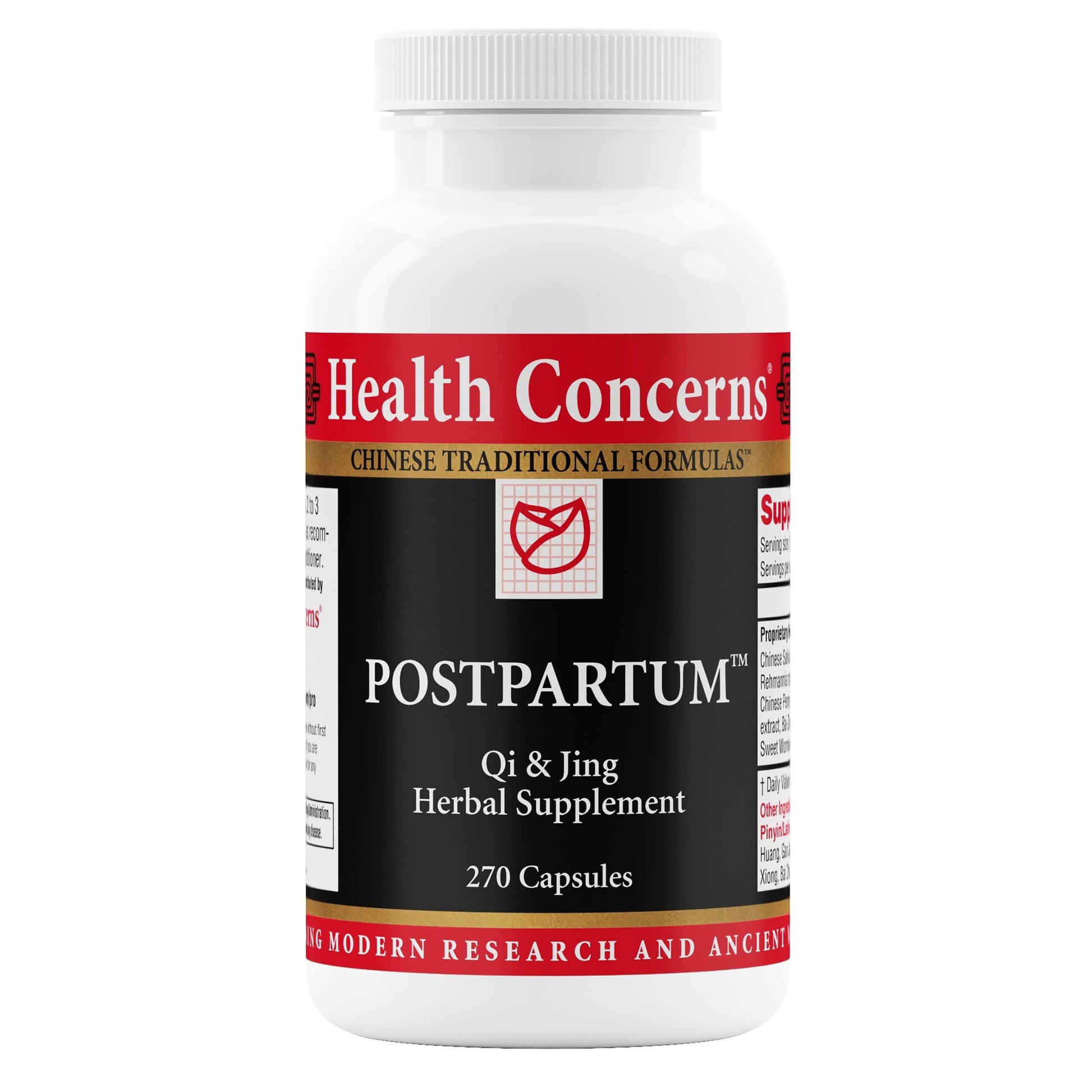 Health Concerns Postpartum – Recovery Support & Women's Hormonal Balance – Uterine Cleansing – Chinese Herbal Supplement for After Childbirth, Miscarriage or Surgery – 270 Capsules Health ConcernsBuy Supplements Australia