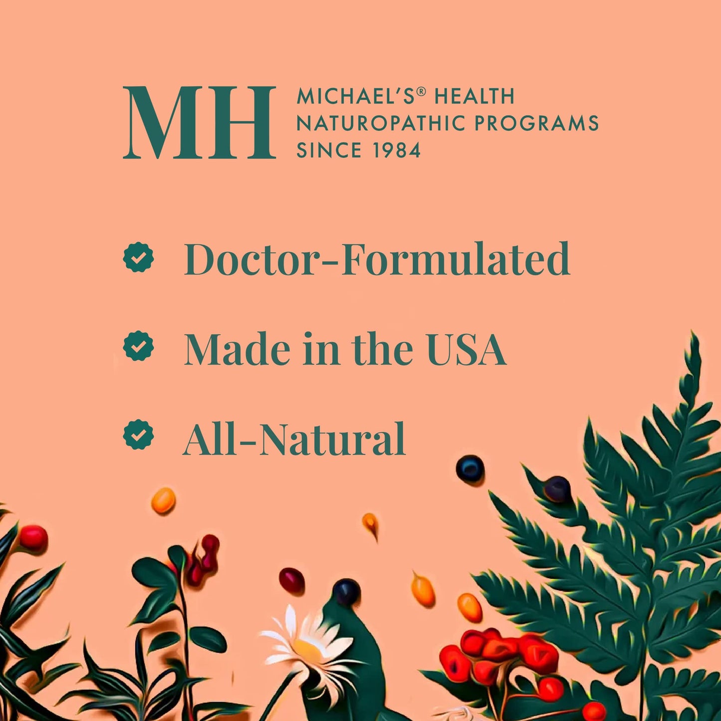 Michael's Health Naturopathic Programs Pre-Teen Boys Daily Multivitamin - 60 Vegetarian Tablets - With Male Herbal Blend - Kosher - 60 Servings MICHAEL'SBuy Supplements Australia