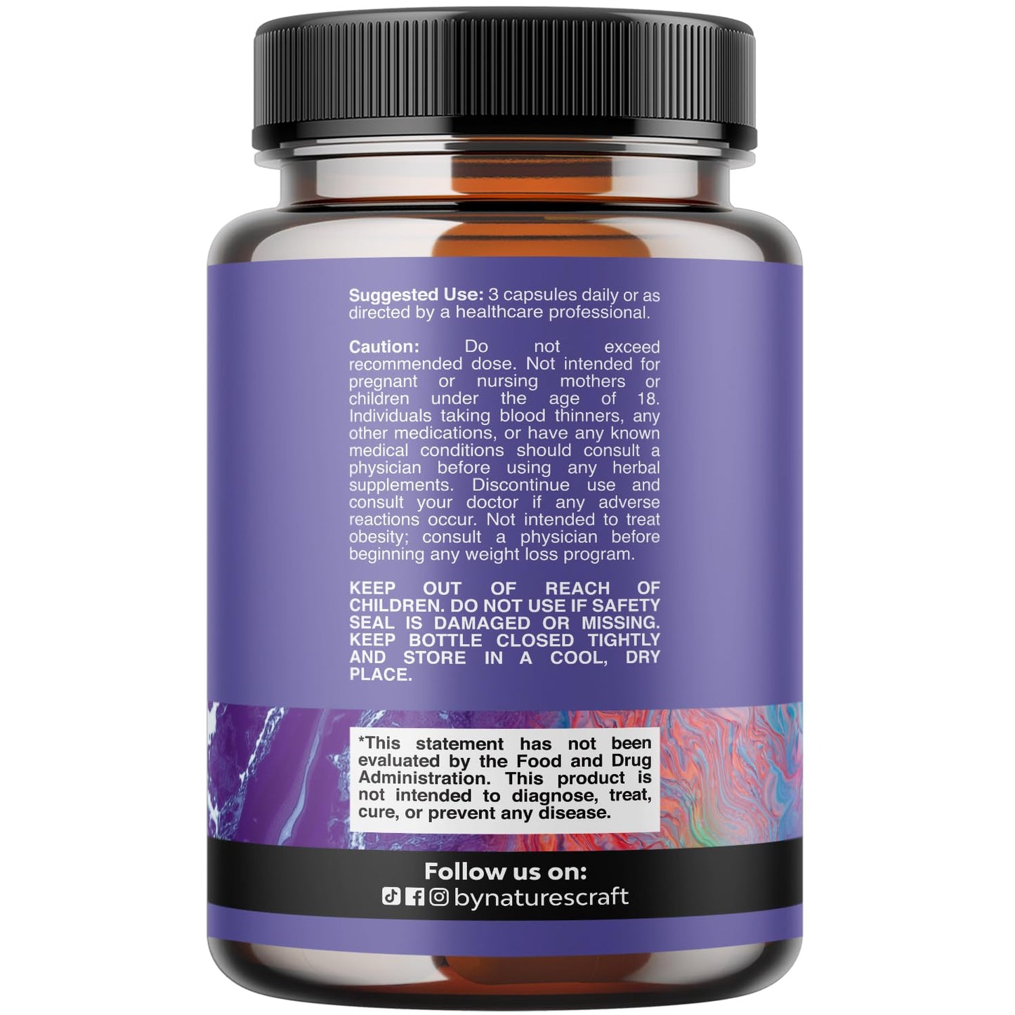 Triple Magnesium Complex Supplement - High Absorption Magnesium Glycinate, Malate & Taurate Blend for Muscles, Energy Support & Heart Health - Triple Mg Complex 400 mg Capsules - 120 Count Natures Craft buy supplements Au
