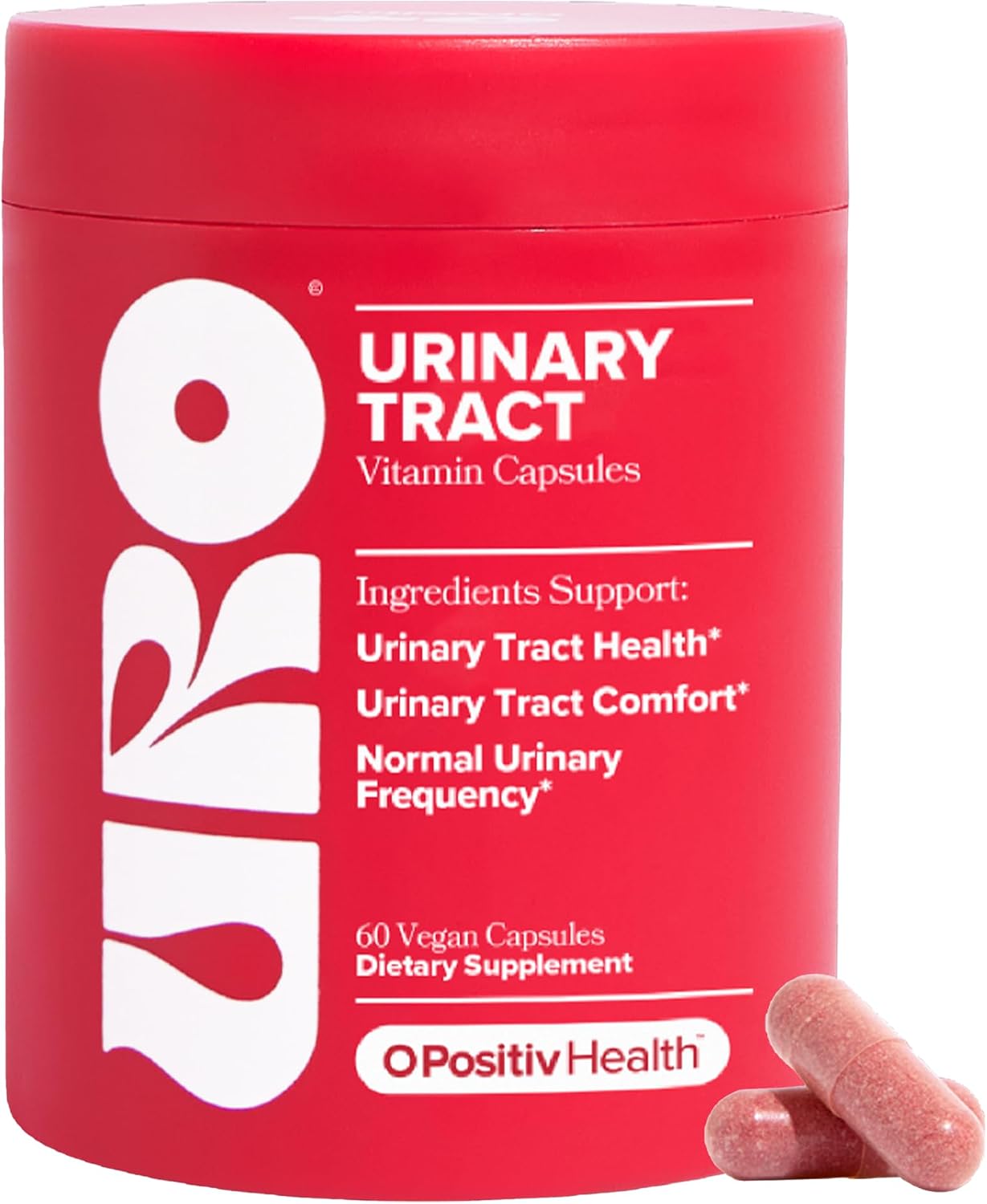 URO Urinary Tract Health Supplement with Pacran Cranberry – 30-Day Supply
