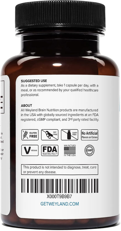 Lithium Orotate - 10mg of Elemental Lithium, 60 Vegetarian Capsules (Pack of 2)