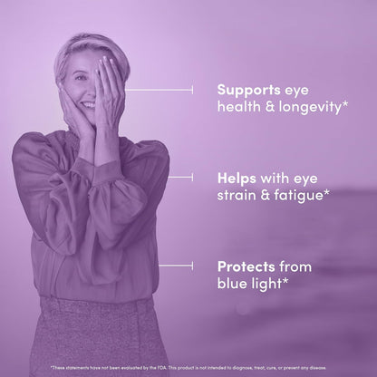 Vital Peak® Provision | Eye Health Supplements with Eyebright, Lutein | Eye Vitamins, Bilberry, Eyebright, Lutein, Zeaxanthin. 30 Days Supply. 60 Capsules