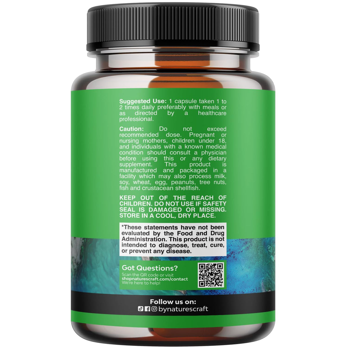 High Absorption Magnesium Complex Supplement - Magnesium Oxide 500mg with Citrate 500mg for Sleep and Mood Support - Pure Citrate per Serving for Muscle Stomach and Digestion - 60 Count Natures Craft buy supplements Au