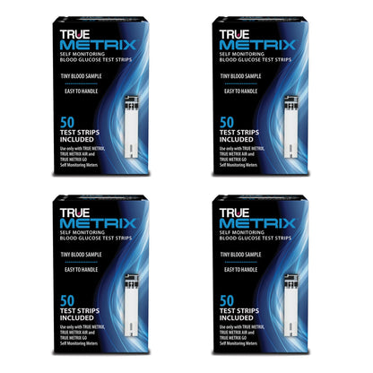 TRUE METRIX Self Monitoring Blood Glucose Test Strips, 100 Count | Blood Glucose Test Strips Compatible with TRUE METRIX Family of Self Monitoring Blood Glucose Meters, Value Pack