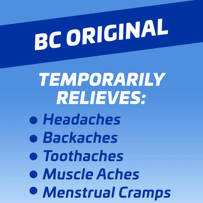 BC Powder Original Strength Pain Reliever, 24 Powder Sticks, 36 Units Display BCBuy Supplements Australia