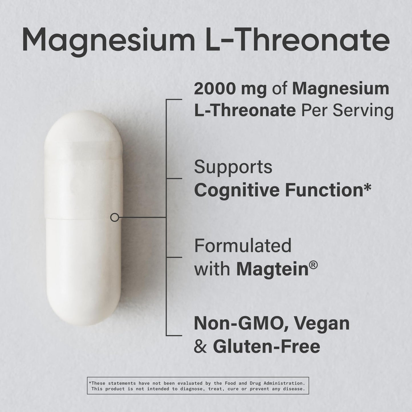 Sports Research® Magnesium L-Threonate Capsules 2000mg - High-Absorption Magtein® for Enhanced Brain Health, Memory, Focus & Restful Sleep Support - Vegan · Non-GMO · Gluten Free - 90 Count Sports Research buy supplements Au