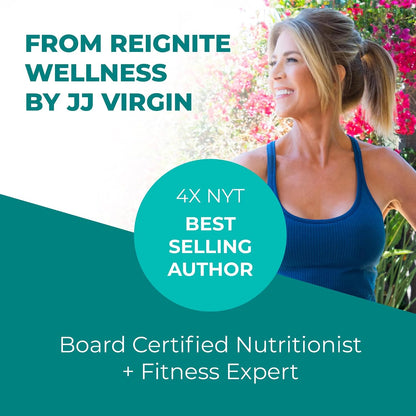 Reignite Wellness by JJ Virgin | Vitamin D Plus | Relevant Serving of 5000 IU, Highly Absorbable Vitamin D + Vitamin K1 & K2 | GG Supplement for Immune Health | Bone and Heart Supplement | 60 Softgels