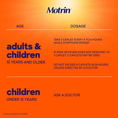 Motrin IB, Ibuprofen 200mg Tablets, NSAID Pain Reliever & Fever Reducer for Headache, Backache, Muscular Aches, & Menstrual Cramps, Over-The-Counter Pain Relief Medicine, 100 ct MotrinBuy Supplements Australia