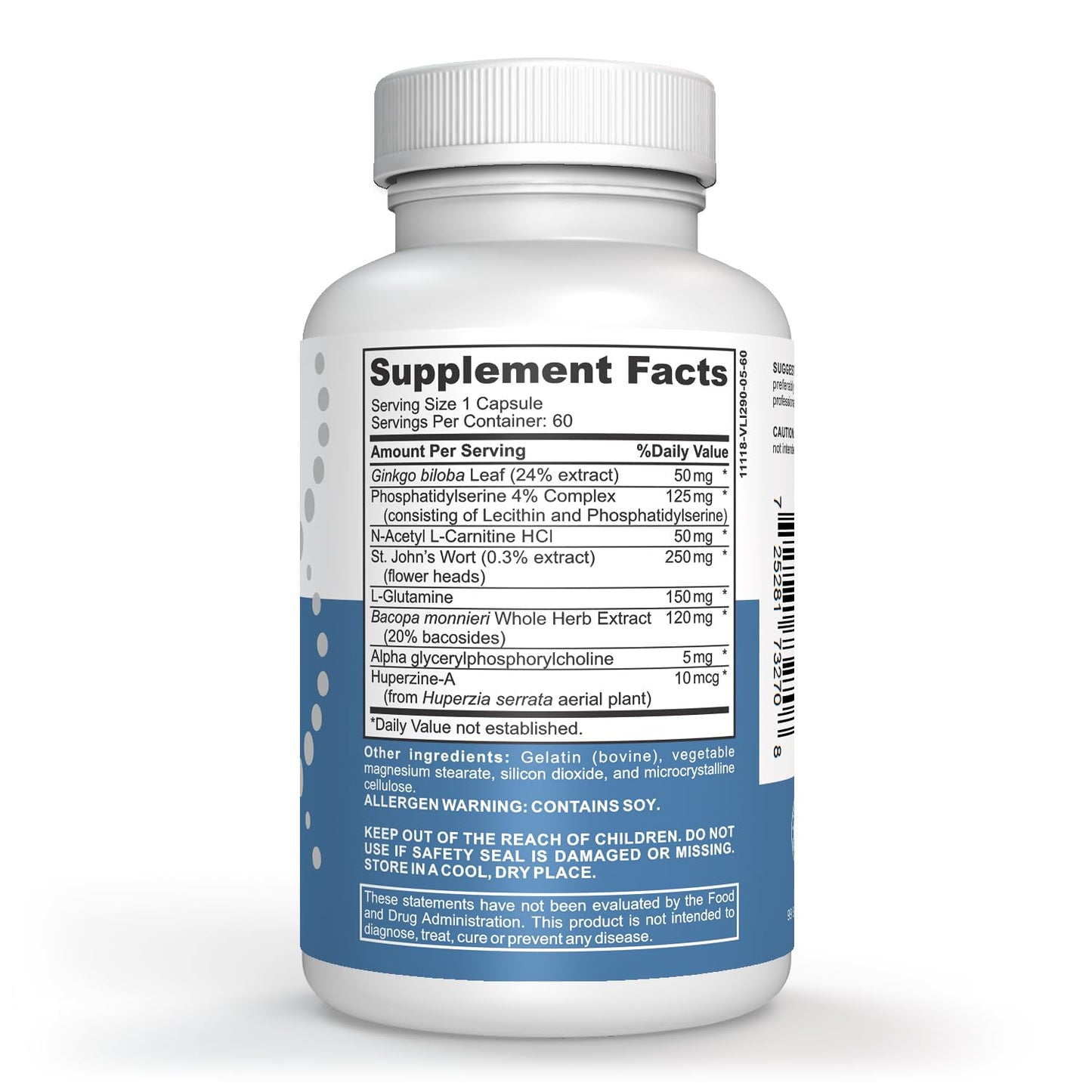 StarPass Labs Advanced Memory Formula Extreme Brain Booster, Brain Supplement for Memory, Focus and Mental Performance, Memory Vitamins for Better Brain Health 180 Capsules (3 Pack) StarPass LabsBuy Supplements Australia