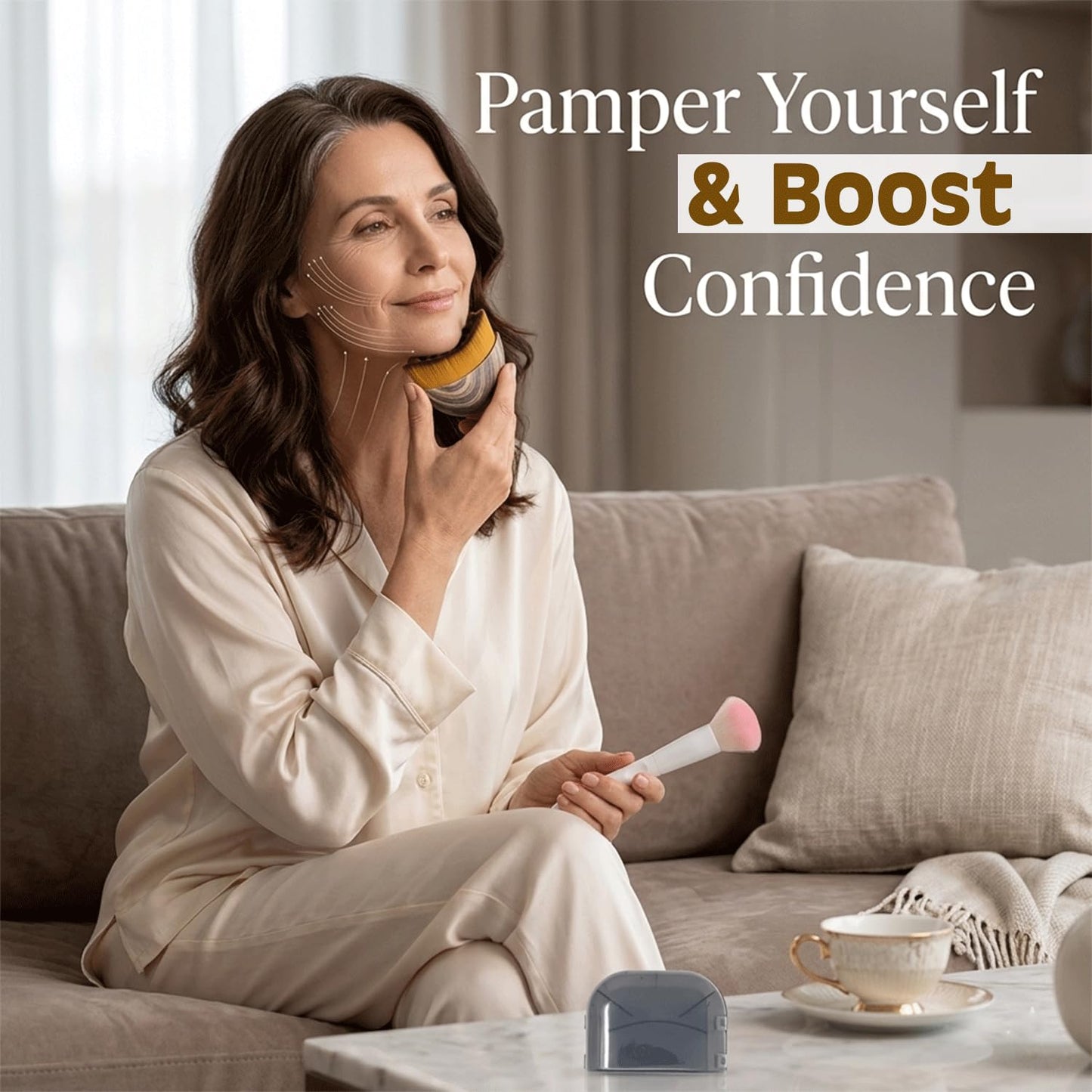 2 pcs Lymphatic Contour Face Brush with Cosmetic Mask Brush, Lymphatic Drainage Massager for Sculpting & Puffiness Reduction, Soft Bristle Face Contour Lymphatic for Skin Precisely and Relieve Fatigue LE SACHI COLLECTIVE buy supplements Au