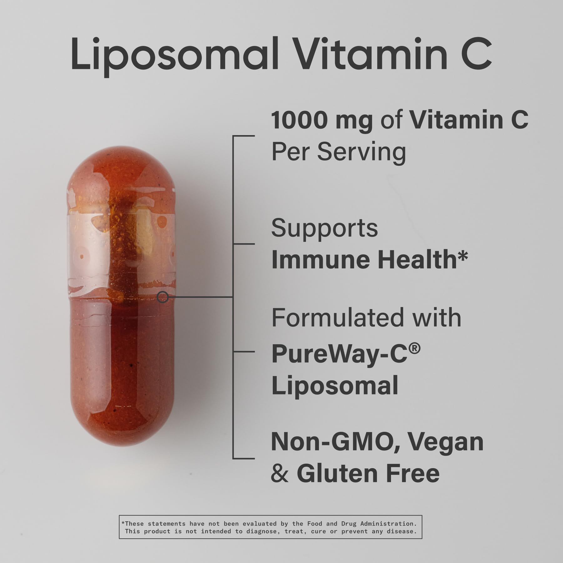 Sports Research® High Potency Liposomal Vitamin C Supplement 1000 mg – Certified Vegan, Non-GMO, Gluten Free | Antioxidant & Immune Support | Ascorbic Acid Vitamin C | 180 Liquid Veggie Capsules Sports Research buy supplements Au