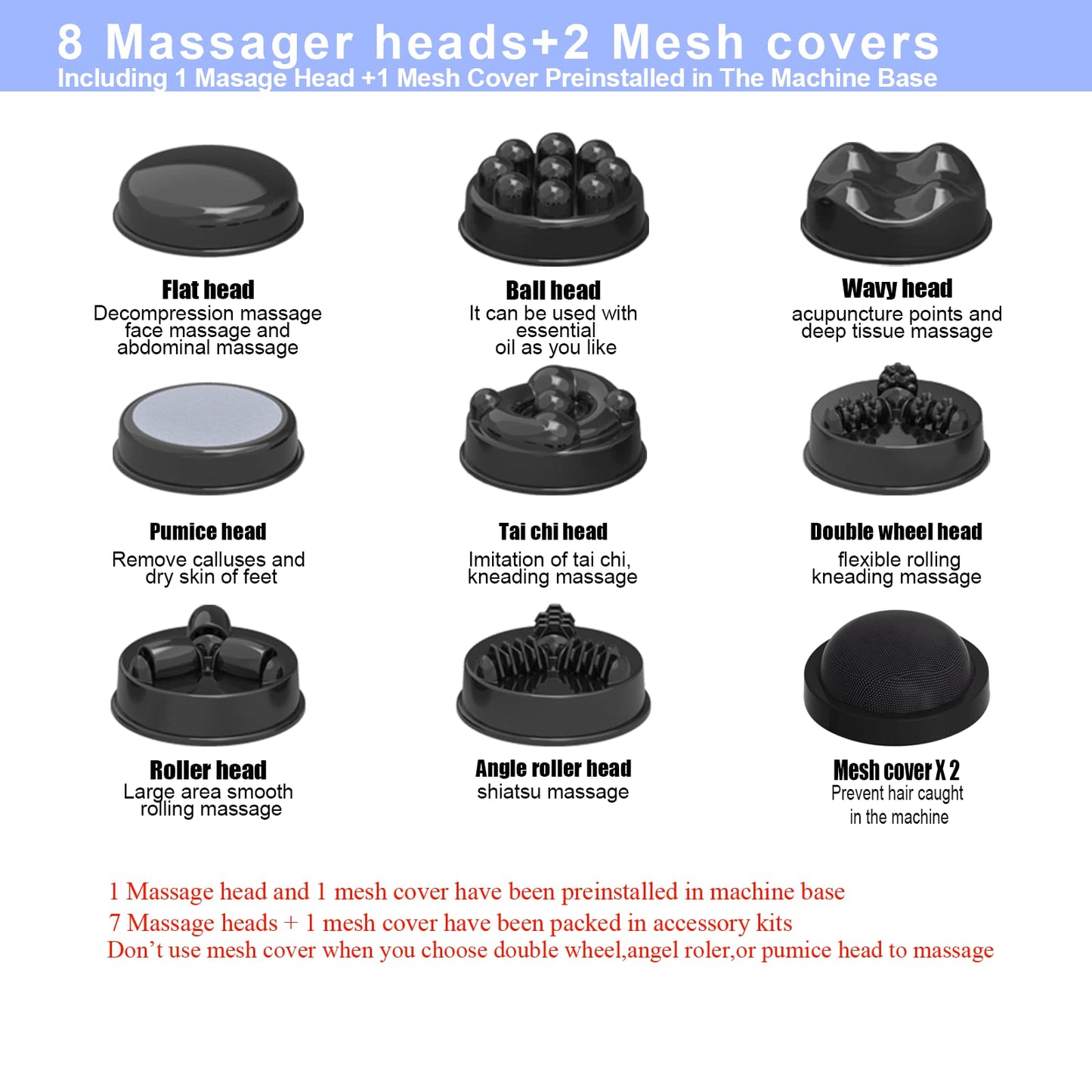 DS SAVORING Cellulite Massager with 8 Interchangeable Heads, Body Sculpting Machine for Lymphatic Drainage and Vibrating Fat Cellulite Remover, Portable and Easy to Use for Men and Women at Home DS SAVORING buy supplements Au