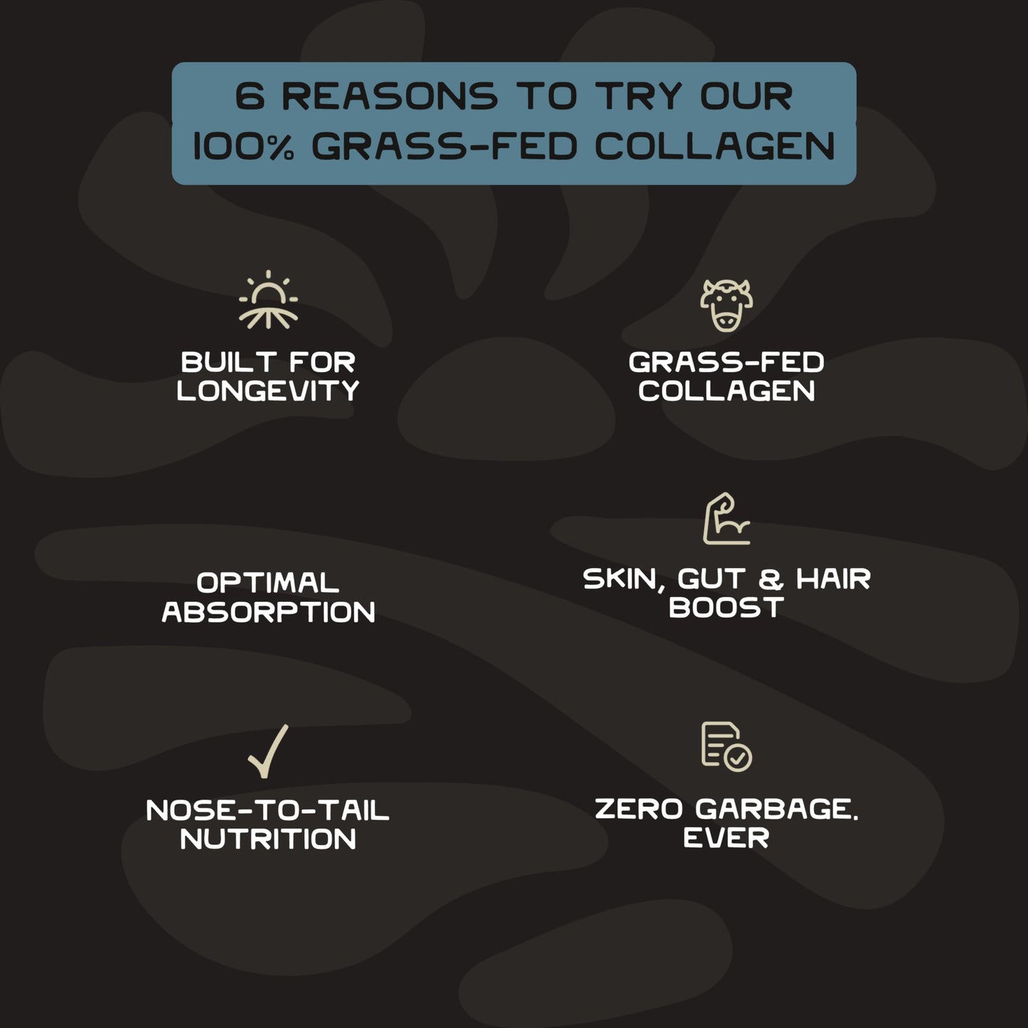 Lineage Provisions 100% Grass Fed Collagen Powder UNFLAVORED – Hydrolyzed Bovine Collagen Peptides with Trachea, Scapula, Eggshell Membrane – Collagen Protein Powder with Vitamin C – 30 Servings Lineage Provisions buy supplements Au
