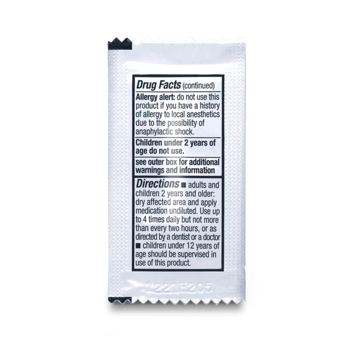Safetec Oral Pain Relief, .75 g Packets, Box of 144 SafetecBuy Supplements Australia