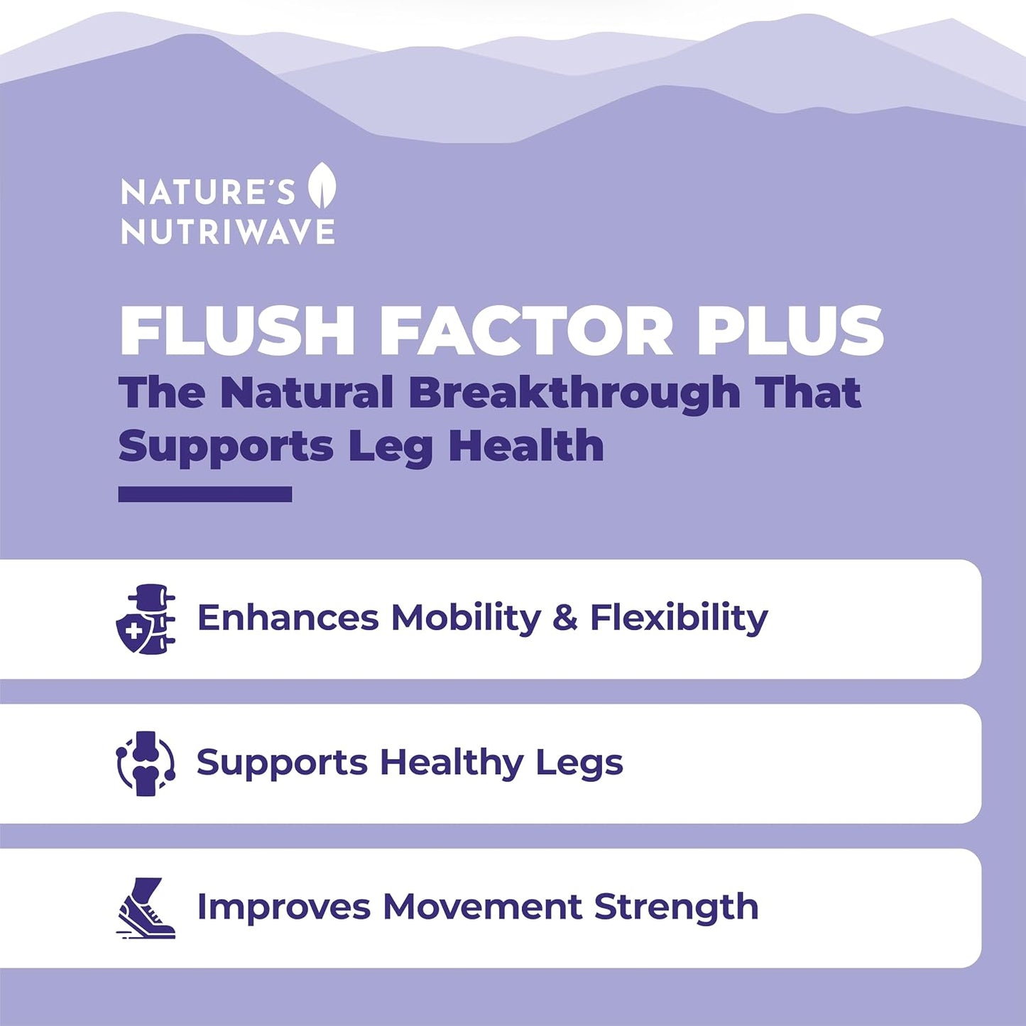 Flush Factor Plus – Original Formula – 30 Ct, 1 Month Supply | Original-formula capsules, plant-based | No Stimulants, Made in USA | Easy-to-swallow daily capsule
