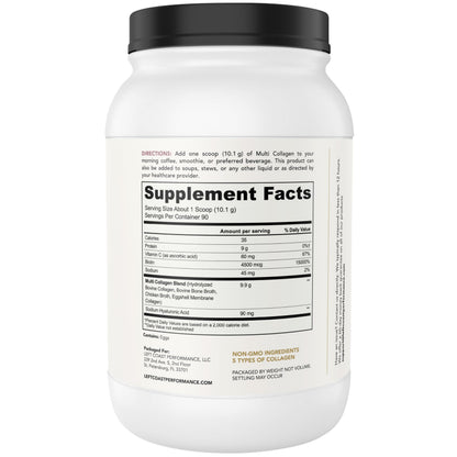 Advanced Collagen Complex Powder – VERISOL®, FORTIBONE®, & FORTIGEL® for Hair, Skin, Bone & Joint Support – Clinically Studied Ingredients – Grass-Fed Hydrolyzed Collagen Peptides – 30 Servings
