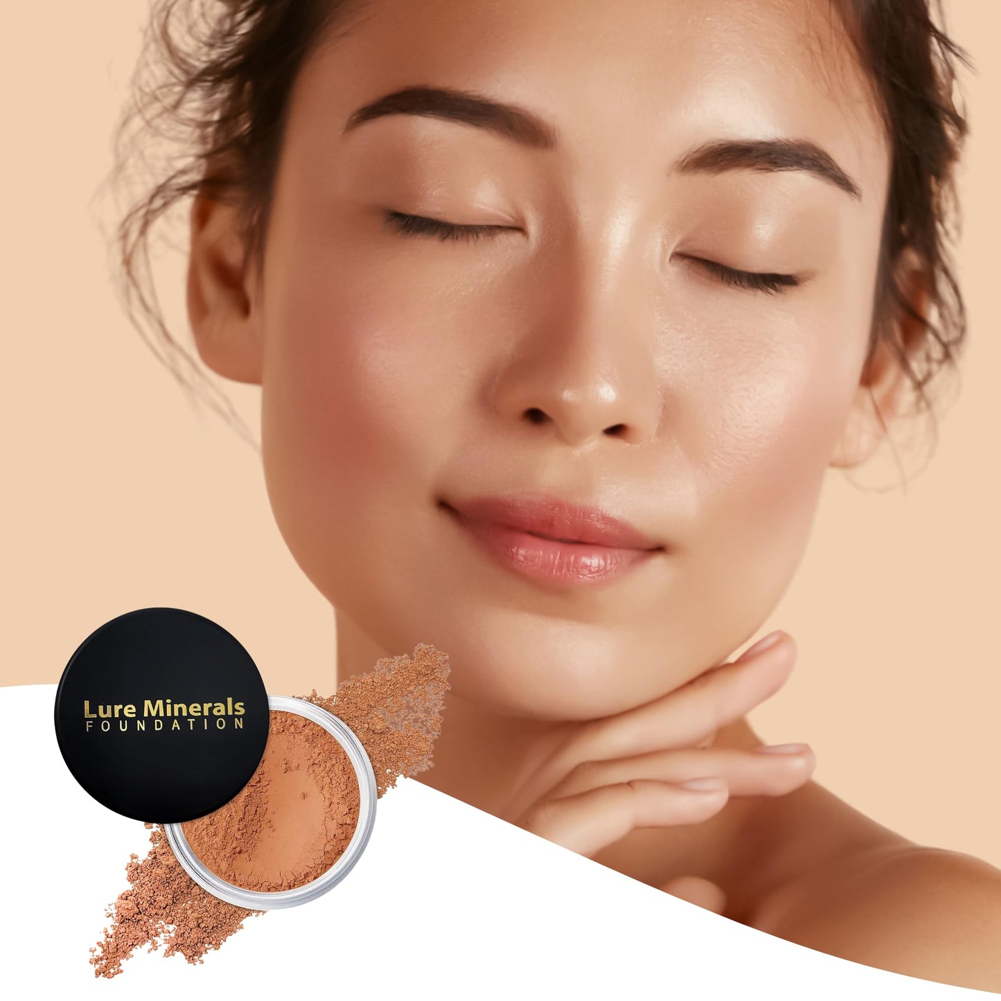 Lure Minerals Bronze warmth All over Face Bronzer (Compare to Bare Minerals) (Warmth) Large 1.oz Jar Pure MineralsBuy Supplements Australia