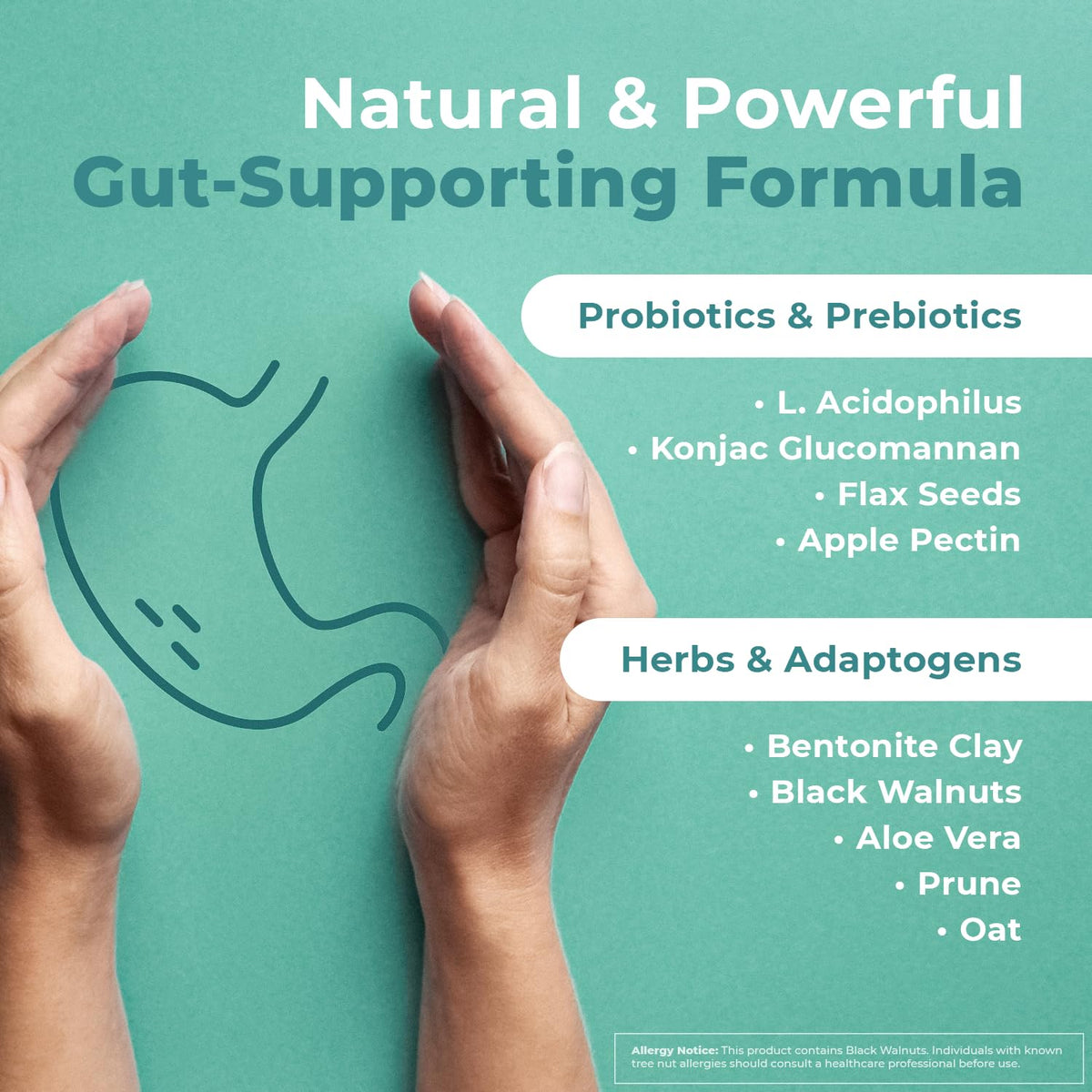 GutOptim Probiotic & Prebiotic Capsules | Pre and Probiotics for Synbiotic Gut Health & Bloating Relief for Women & Men | Enzyme with Probiotics for Digestive Health | Non-GMO, 60 Ct, 3 Month Supply Nature’s NutriWave buy supplements Au