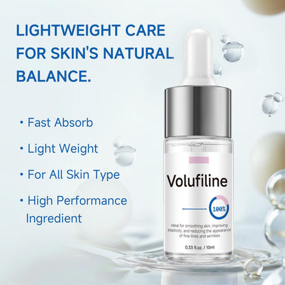 Volufiline Serum, Volufiline Under Eye Serum, Cosmetic Grade Ampoule for Skin Elasticity Improvement, Face & Body Fine Lines, Hydrating Texture, 10ml*2 GUDE GUDEBuy Supplements Australia