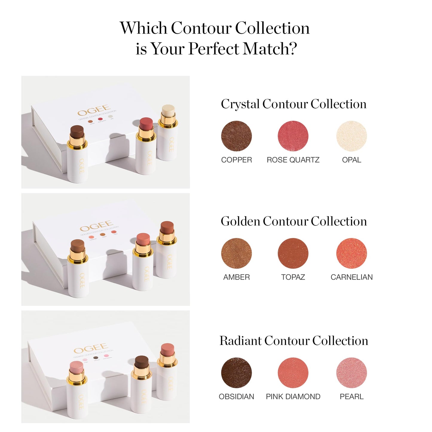 Ogee Sculpted Face Stick (ROSE QUARTZ - ROSE BLUSH) Certified Organic Blush Stick - Multi-Use Cream Blush Stick for Cheeks, Lips & Face OgeeBuy Supplements Australia