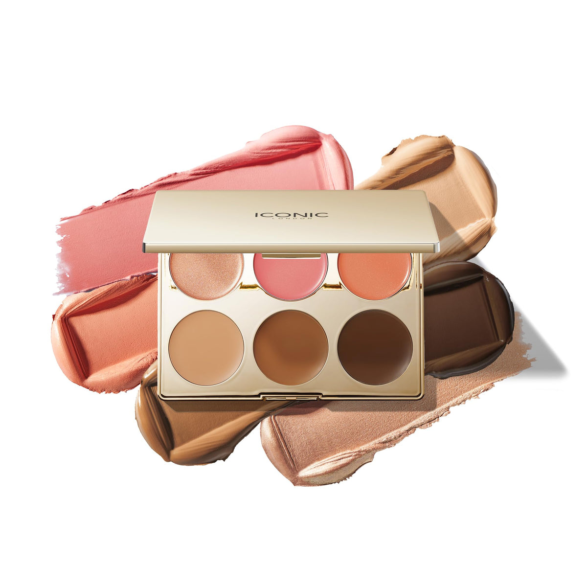 ICONIC LONDON Multi-Use Cream Blush, Bronze and Highlight Palette | Cruelty-Free, Vegan Makeup ICONIC LONDON buy supplements Au