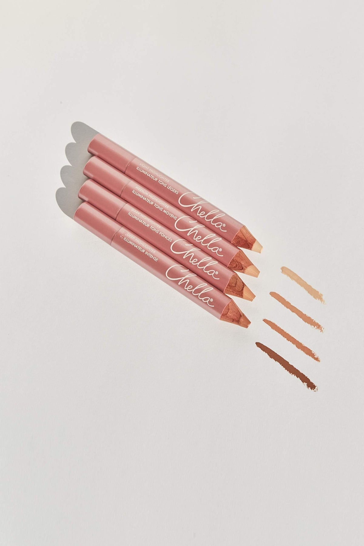 Chella Highlighter Makeup Pencil - Vegan, Cruelty Free, Paraben Free, Gluten Free - Use as a Highlighter, Concealer and Under Eye Liner (Light Matte) ChellaBuy Supplements Australia