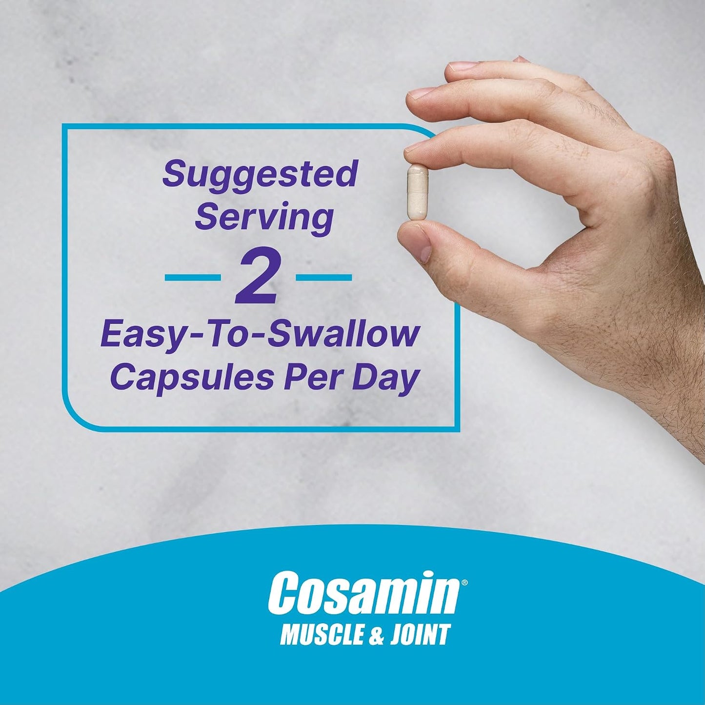 Nutramax Cosamin Muscle & Joint Health Supplement, 74 Capsules | Works to Decrease Cartilage Breakdown, Supports Joints, and Reduces Muscle Soreness to Accelerate Recovery After Exercise