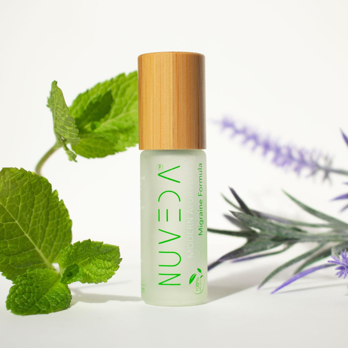 NUVEDA® Advanced Migraine Formula - All Natural Headache Stick | Modern Ayurvedic, Roll On Stick | Therapeutic Grade Essential Oil Aromatherapy | Made in USA NUVEDABuy Supplements Australia