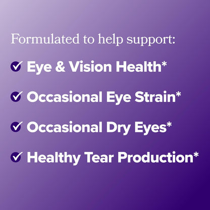 MENO Eye Health for Eye Strain, Dryness, & Tear Production – 30-Day Supply