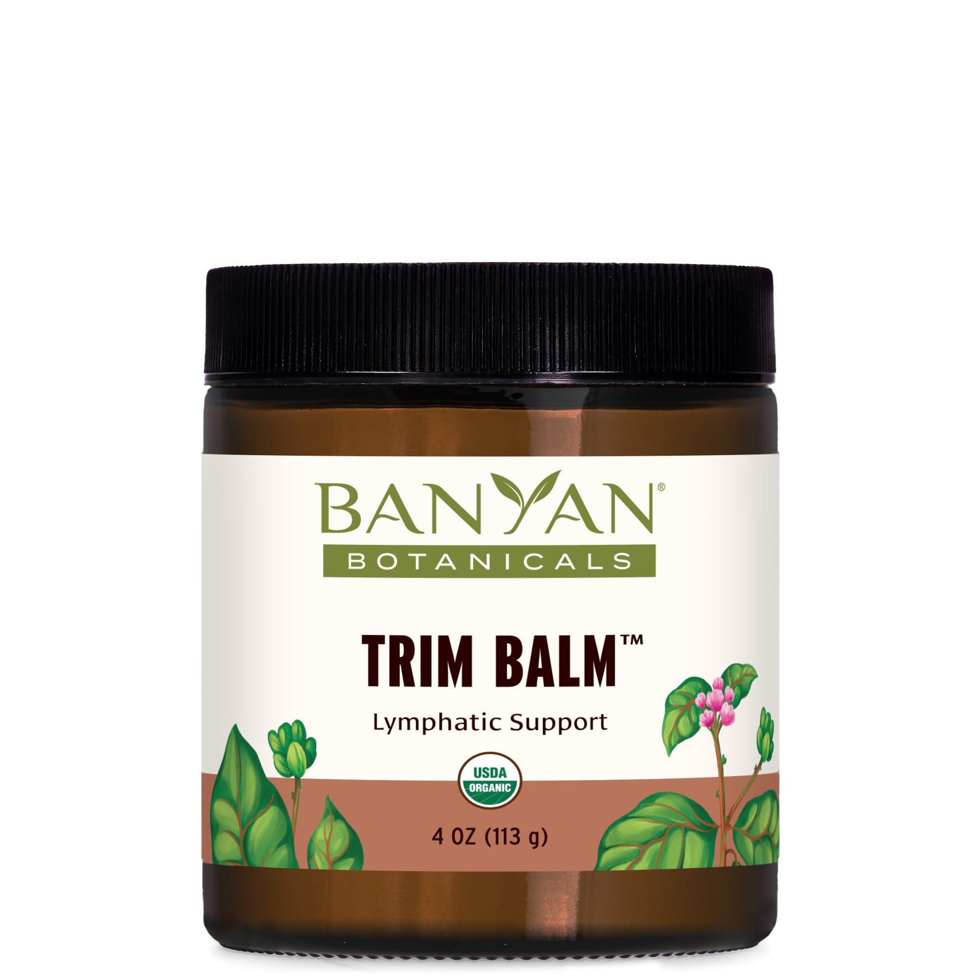 Banyan Botanicals Trim Balm - Certified Organic, 4 oz - Chitrak and Guggulu Increases Metabolism Banyan BotanicalsBuy Supplements Australia