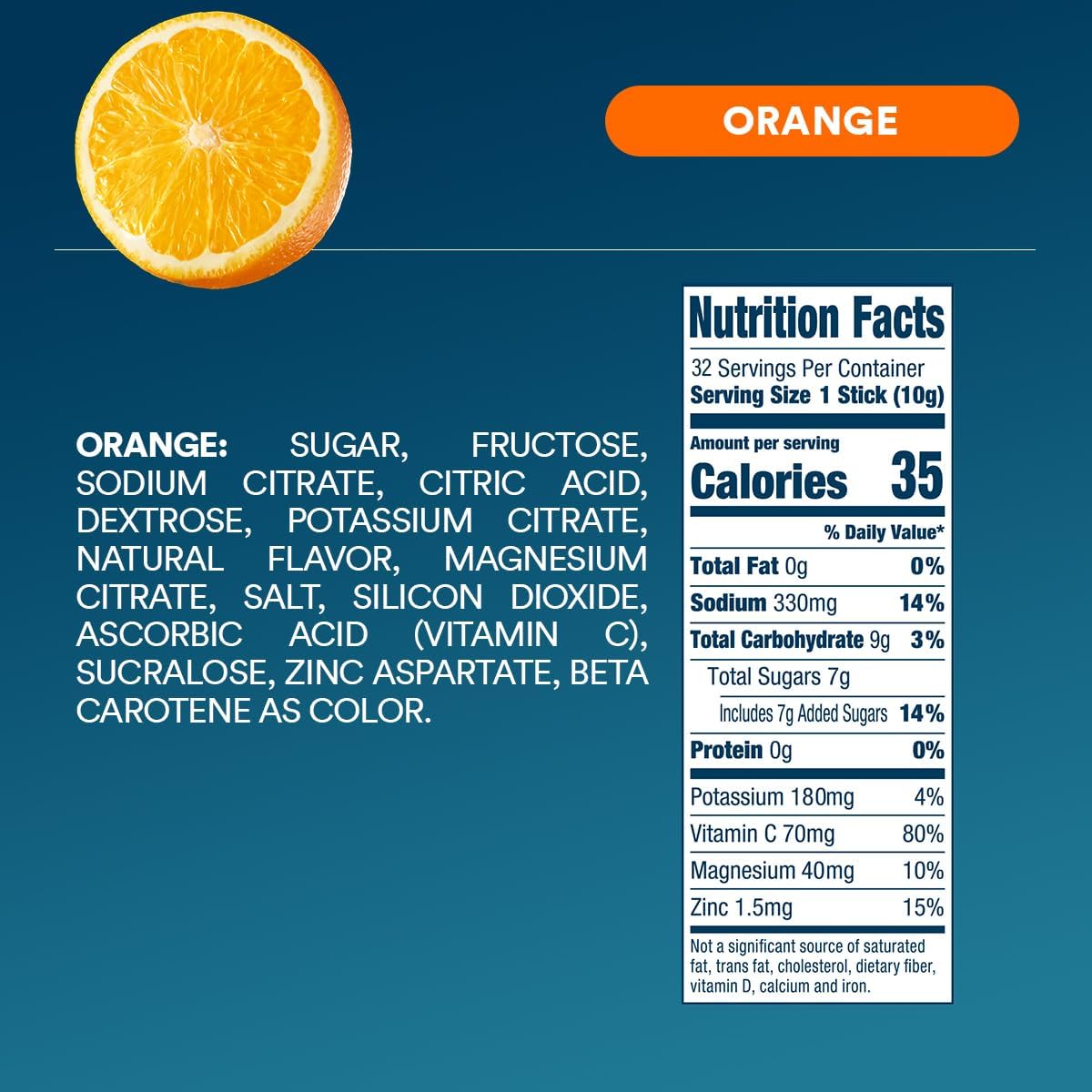 DripDrop Hydration Berry & Orange Bundle, Electrolyte Packets, 64 Count | Berry, Orange; 3X Electrolytes; Potassium, Magnesium, Zinc, Vitamin C; Single Serve; Portable; Daily Use, Workouts, Travel