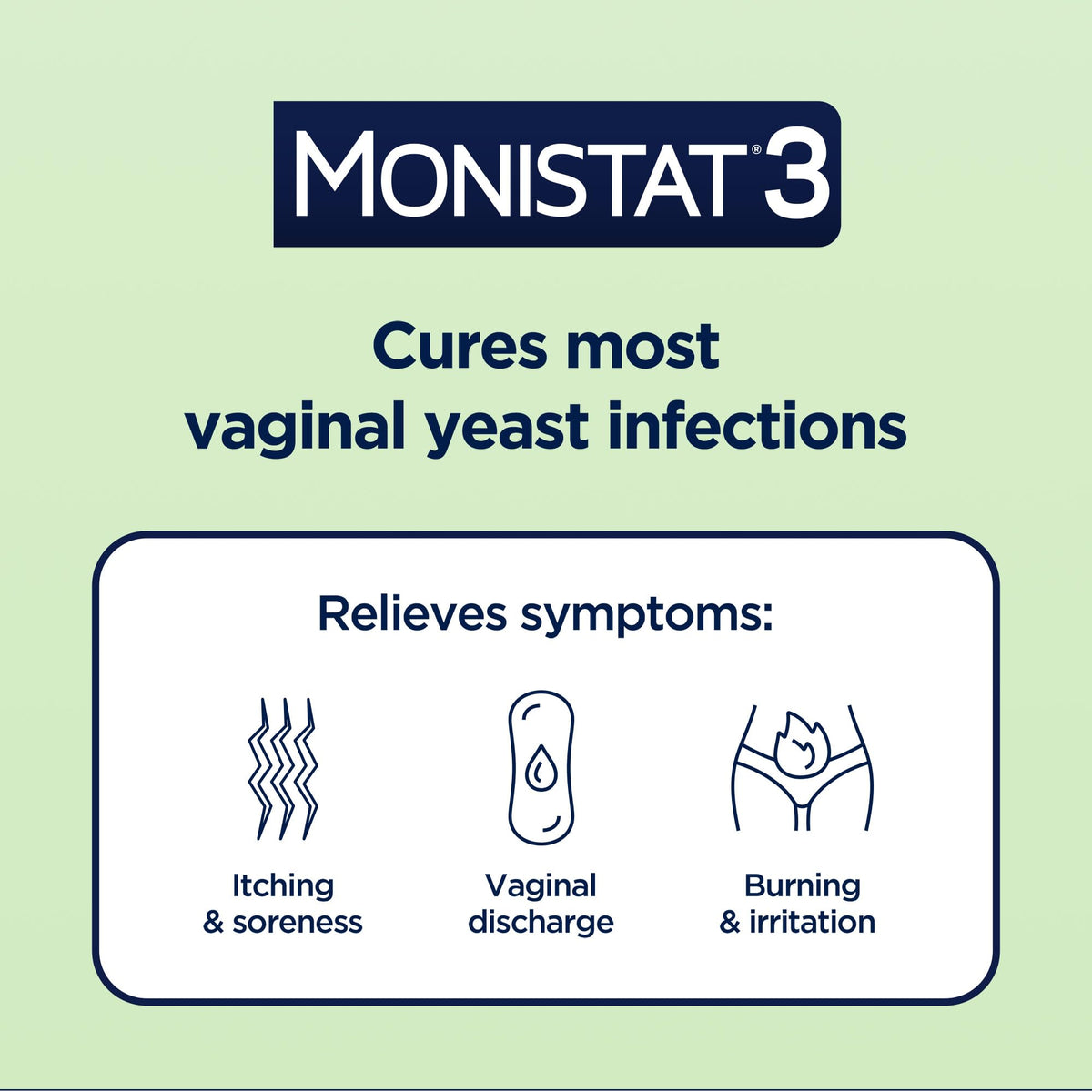 Monistat 3-Day Yeast Infection Treatment for Women, 3 Miconazole Vaginal Suppositories & External Itch Relief Cream (9g Tube) Combo Pack Monistat buy supplements Au