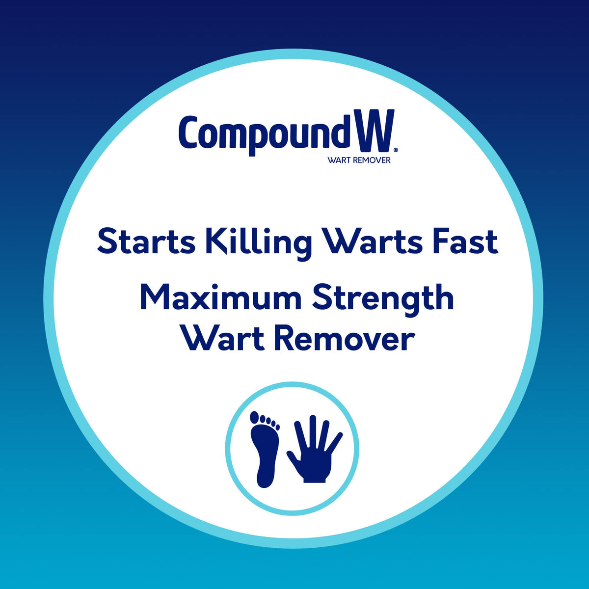 Compound W Wart Remover Maximum Strength One Step Pads with Salicylic Acid, 14 Medicated Pads Compound W buy supplements Au