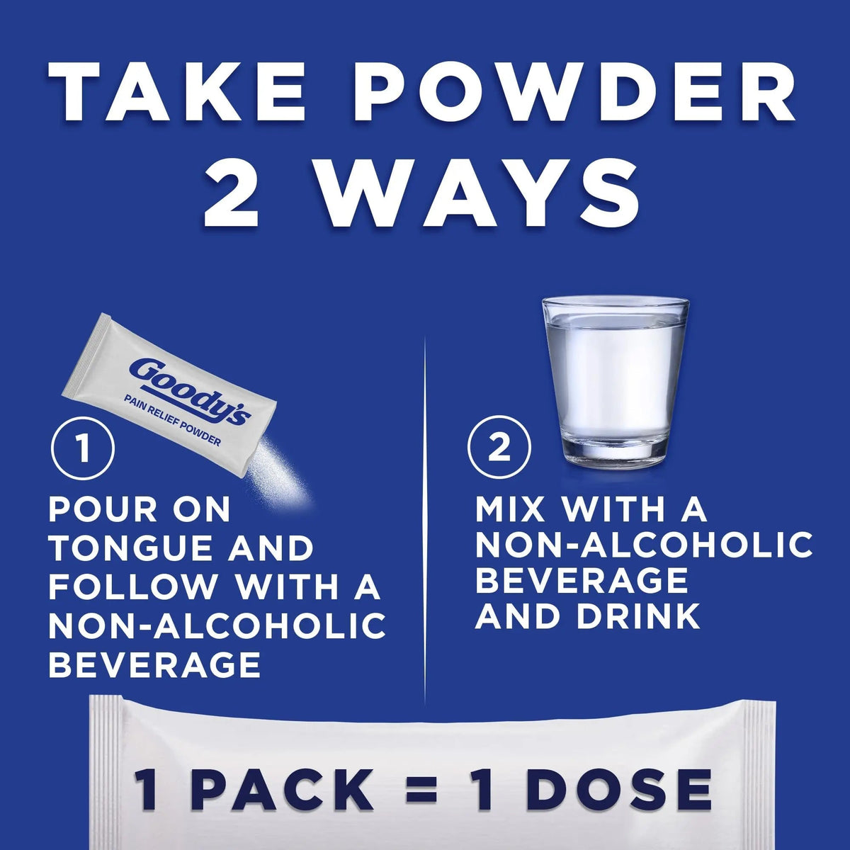 Goody's Pain Relief Powders, Extra Strength Headache Powder, 6 ct (Pack of 1) Goody'sBuy Supplements Australia