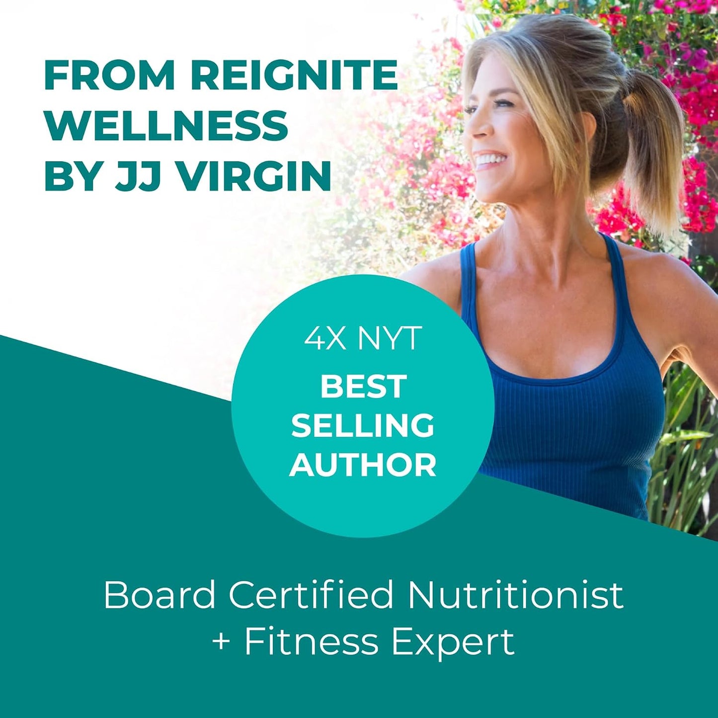 Reignite Wellness by JJ Virgin | Omega Plus | High-Dose Fish Oil Supplement | Supports Cardiovascular System & Joints | EPA & DHA Promotes Memory, Focus & Healthy Response to Stress | 60 Softgels